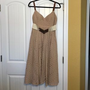 Eyelet dress