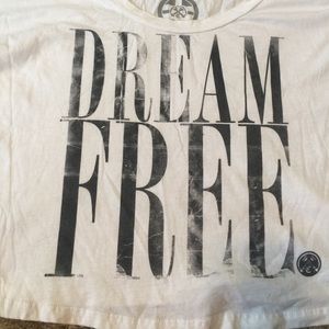 Dream Free Crop Tee