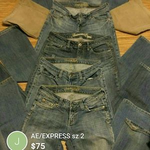 Bundle american eagle express jeans 7 pairs