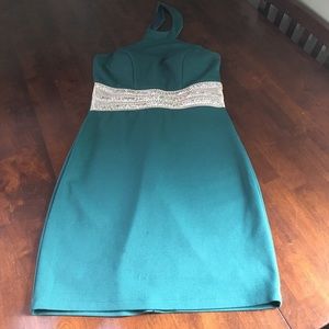 Emerald Green Halter dress