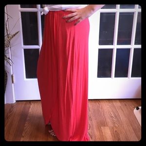 Apt 9 maxi skirt with front slit