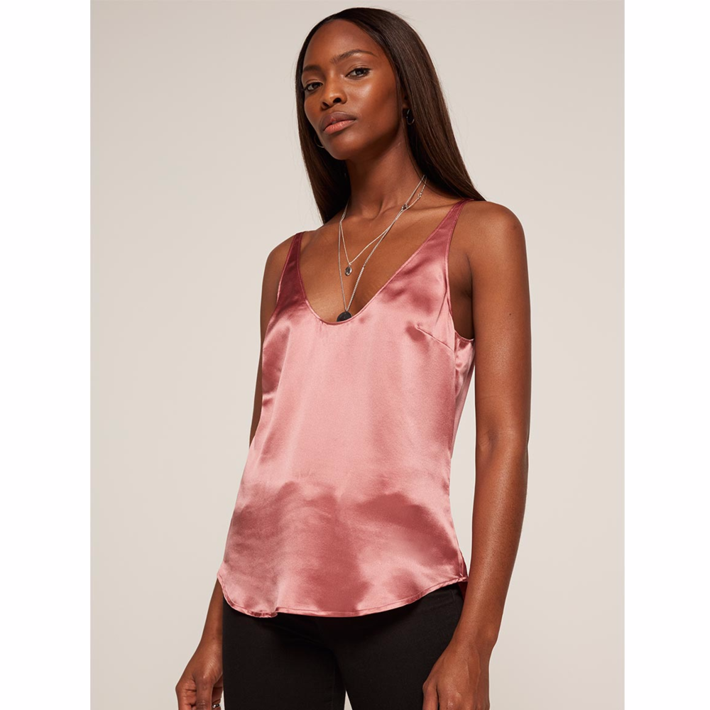 Reformation Kaelyn Tank Top Rosy