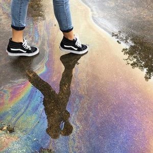 Black&White SK8-HI Vans Women