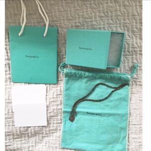 💎 Tiffany Heart Necklace ! Just needs polishing !