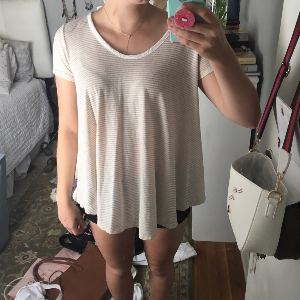 T. La (anthropology brand) tee