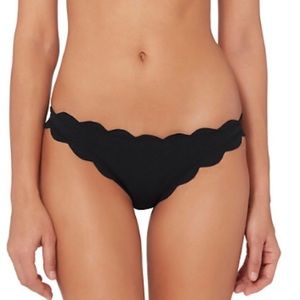 Marysia Antibes Scallop Bottom in Black size small