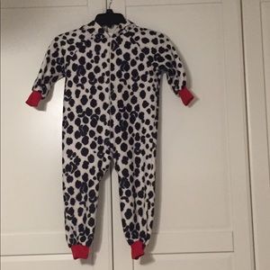 Dalmatian dog Halloween costume.