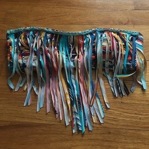 Strapless bikini top