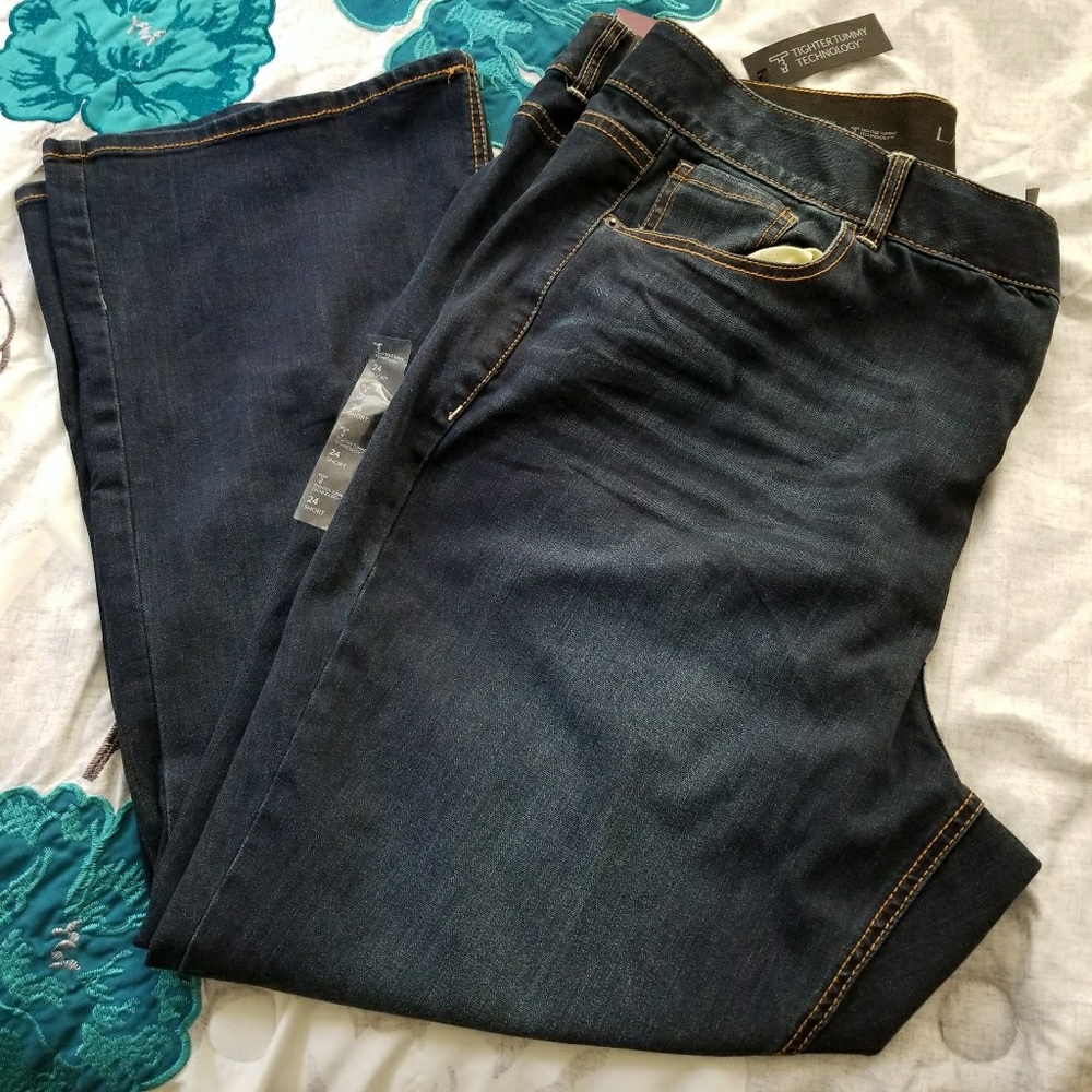 NWT Lane Bryant Plus Size Boot Cut Jeans