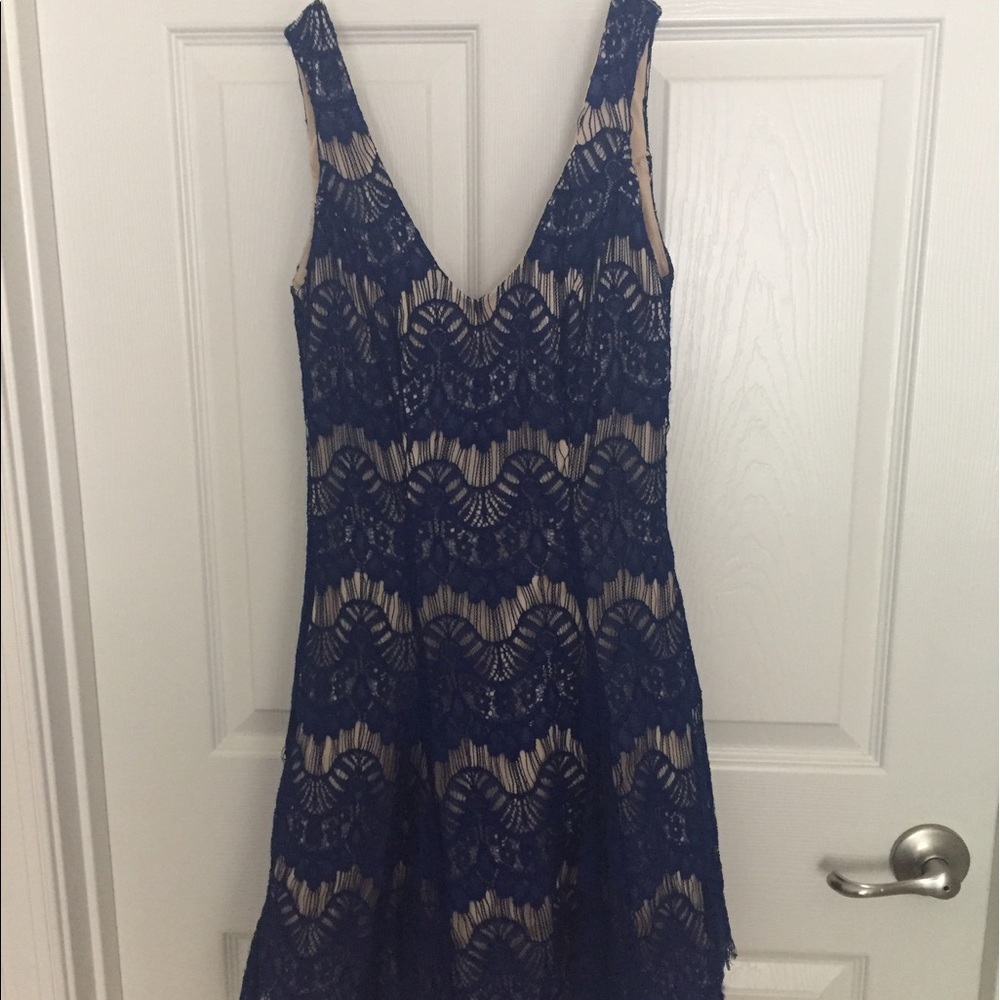 B Darlin Lace Homecoming Dress