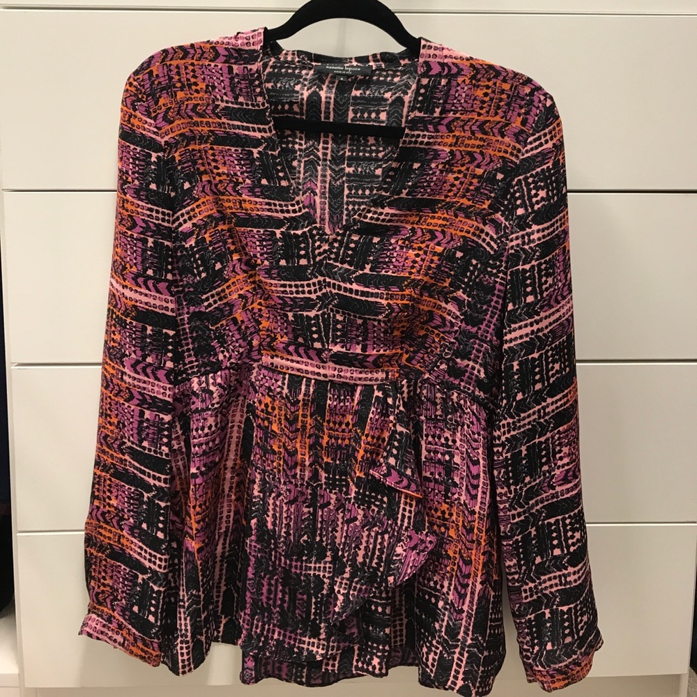 Nanette lepore silk blouse