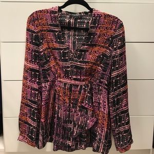 Nanette lepore silk blouse