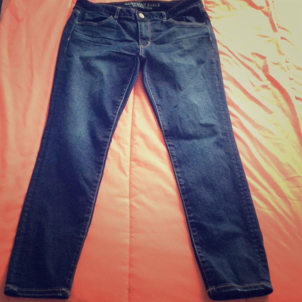 American Eagle X Denim Dark wash Jeggings