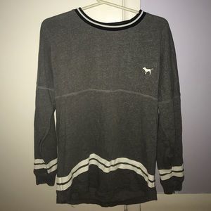 Victoria's Secret PINK Varsity Crew Pullover