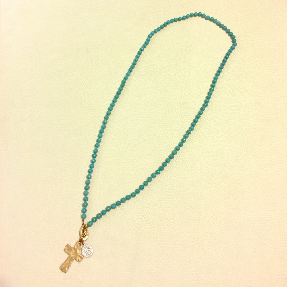 Long Turquoise Layering Necklace 😊