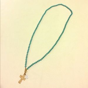 Long Turquoise Layering Necklace 😊