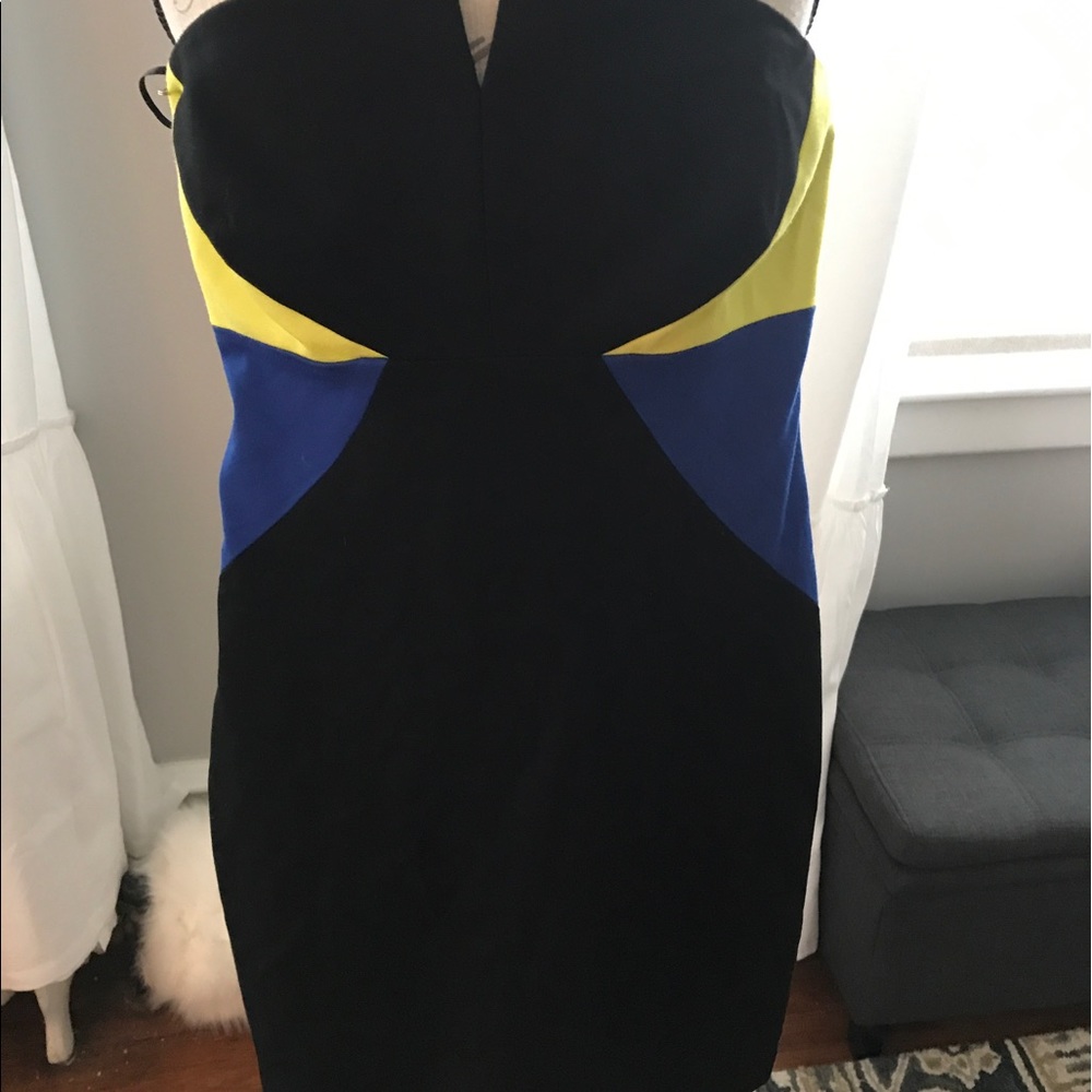 Trina Turk  strapless dress, 10