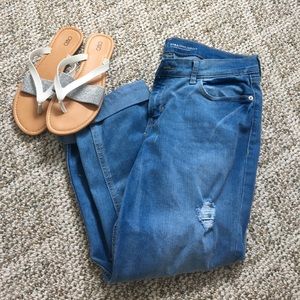 Old navy straight jeans