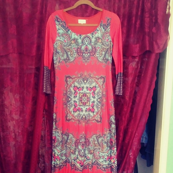 Maxi Boho Dress - Picture 2 of 4