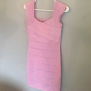 Sweet small pink and sparkle Forever21 dress