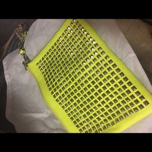 Neon Yellow Like Dreams Purse