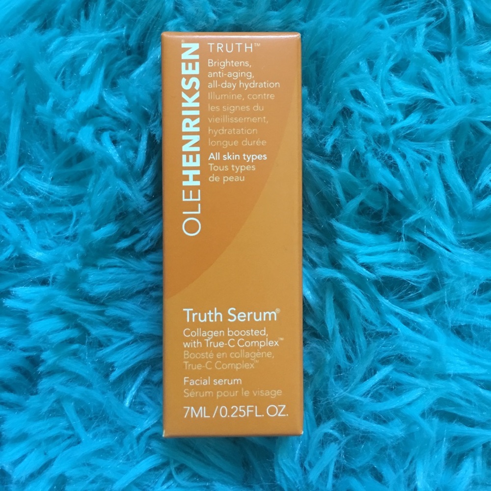 TWO bottles of Olehenriksen Truth serum