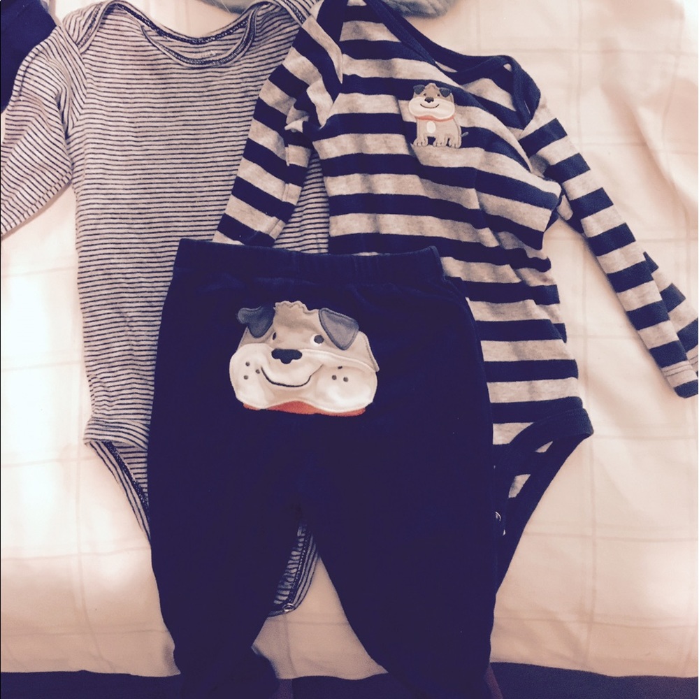 6-12 months outfit bundle boy
