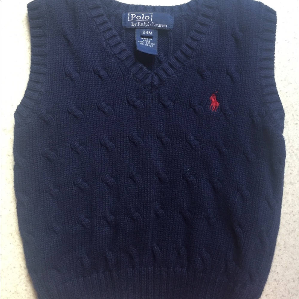 Polo Sweater Vest by Raulph Lauren