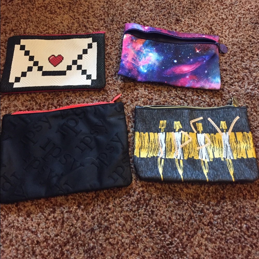 Ipsy cosmetic bags