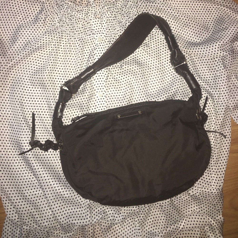 Kate Spade Gabi Hobo Shoulder Bag Nylon/Leather