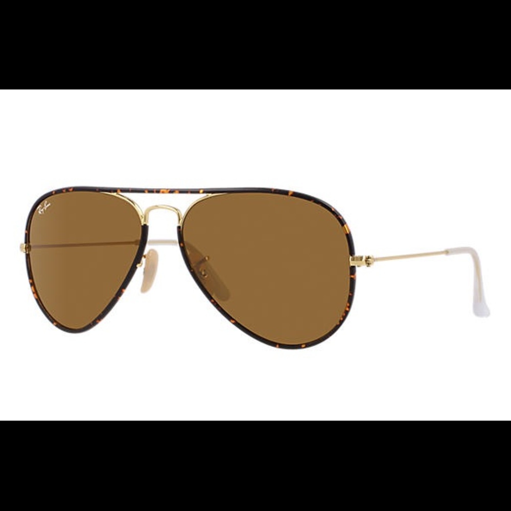 Ray-Ban Aviator Tortoise/Gold POLARIZED with case