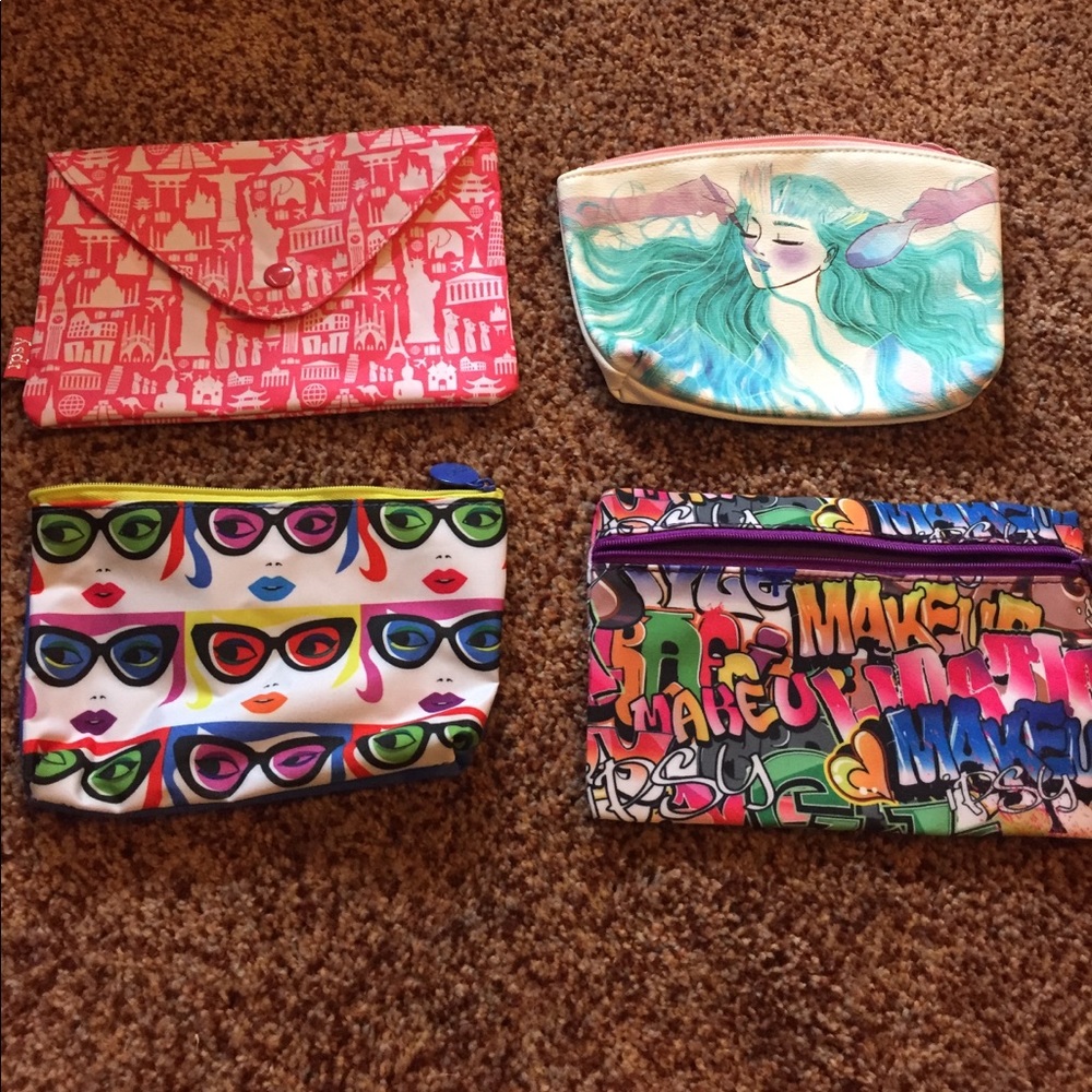 Ipsy cosmetic bags