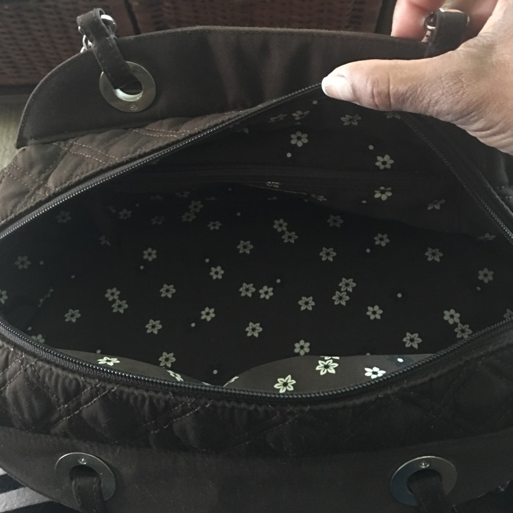 ❤️Vera Bradley brown pocket book❤️ - Picture 5 of 5