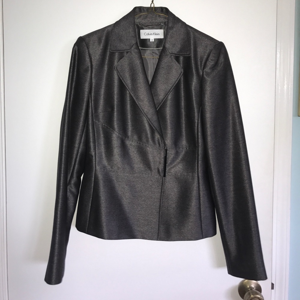 Calvin Klein Silver Blazer