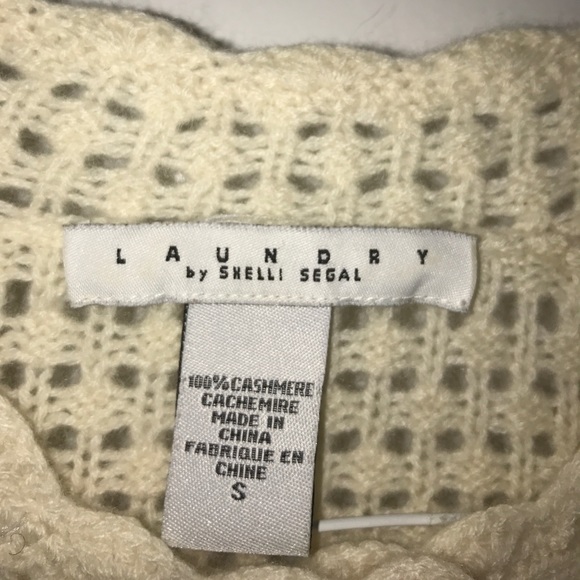 Laundry by Shelli Segal 100% Cashmere Cardigan - Picture 3 of 7