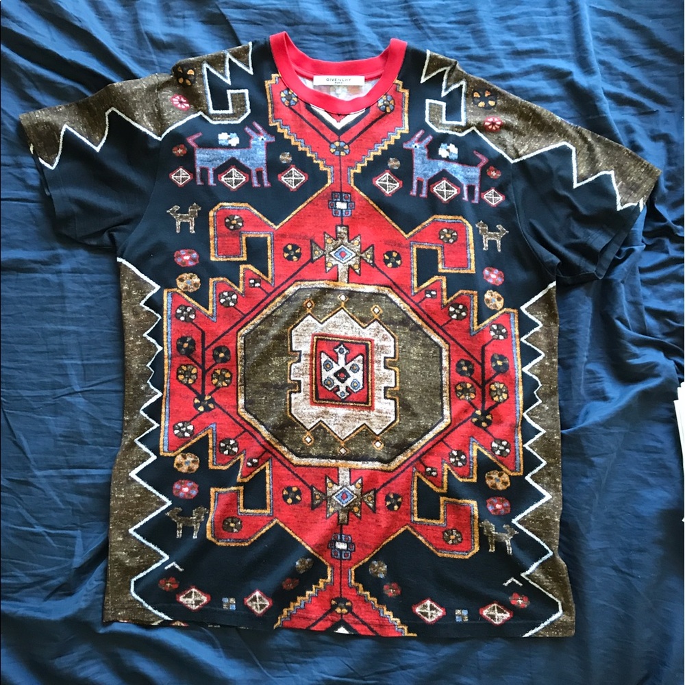 Givenchy Aztec Pattern T-Shirt - Picture 2 of 3