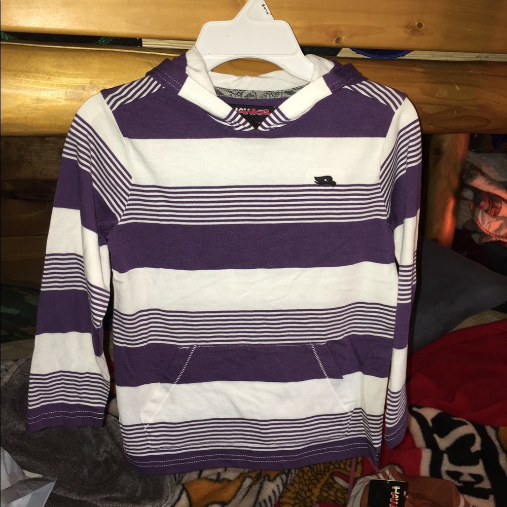 Tony Hawk NWT purple hoody long sleeve boys