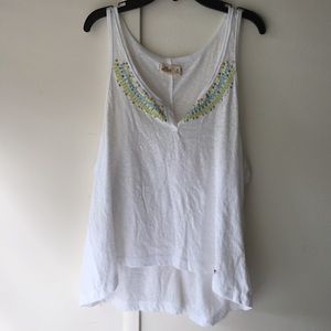Hollister Thin Beaded Neckline Tank Top American E