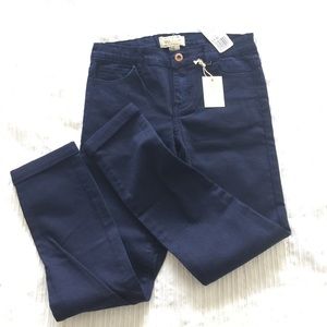 NWT girls Forever 21 denim pants in navy