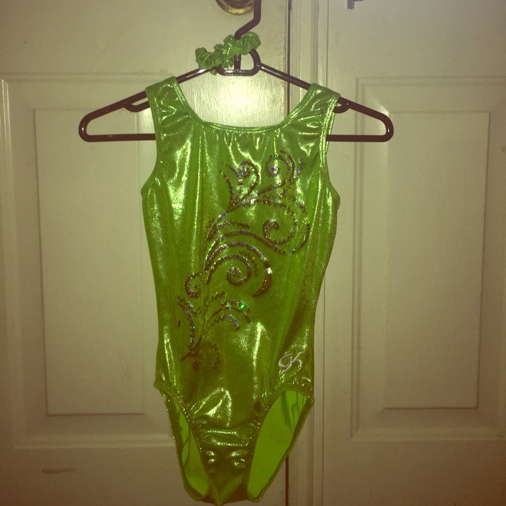 Green GK leotard AM