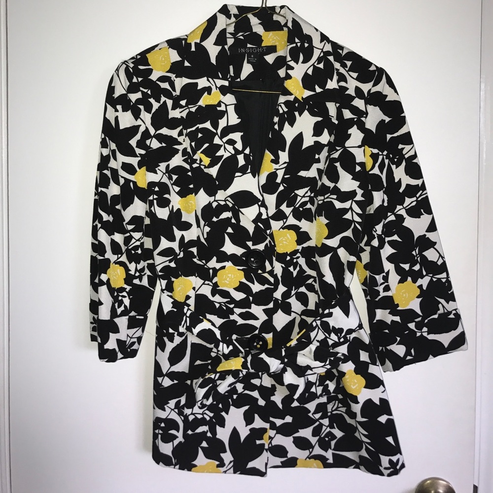 Insight Floral Blazer