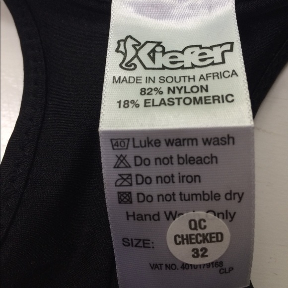 Kiefer  Life Guard Swimsuit SZ 32 NWOT Reversible - Picture 4 of 5