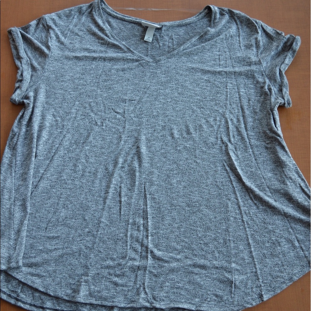 Gray Ava & Viv Blouse