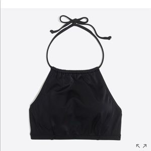 NWT J Crew halter bikini top, size small