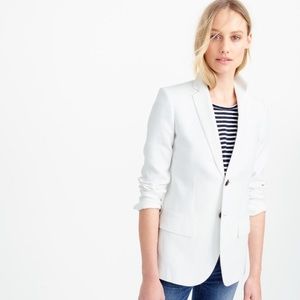 J Crew white blazer