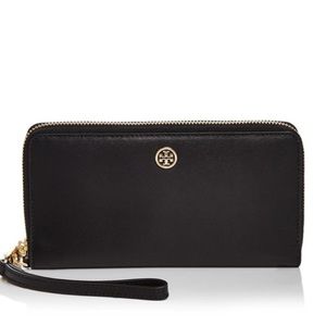 Tory burch Parker zip continental wallet new