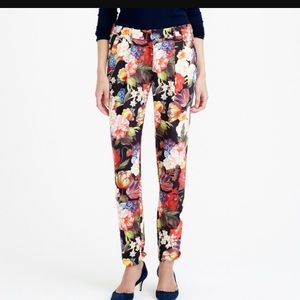 J.Crew Collection Dutch Floral Pant Size 2