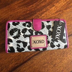 XOXO Leopard Print Wallet