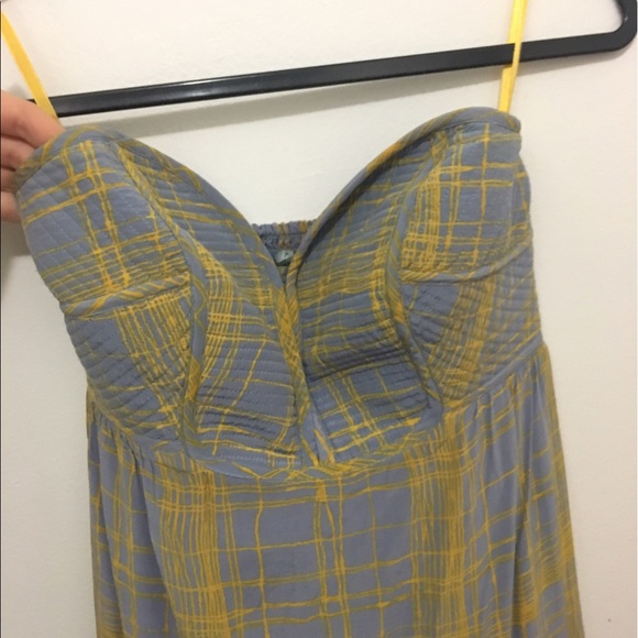 ANTHROPOLOGIE Maple 100%silk dress - Picture 4 of 6