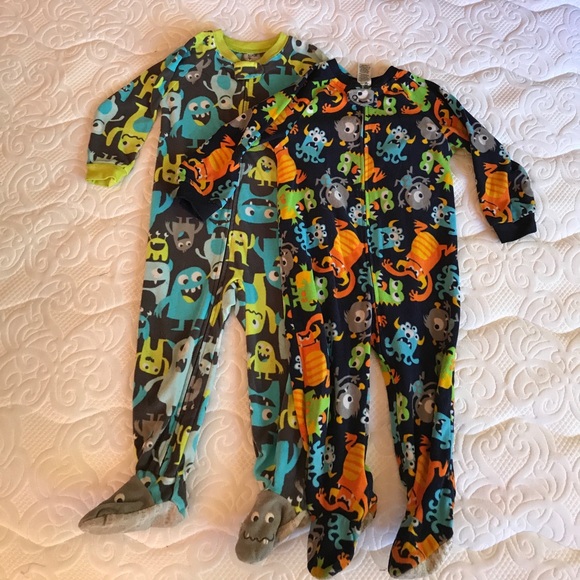 Joe Boxer Other - Monster PJs!! 2 Pack!! Fleece Pajamas!!